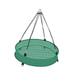 Maxbell Hanging Hoop Platform Birdseed Hoop for Yard Pole Mounted Bird Feeder Garden