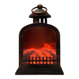Maxbell Maxbell Simulated Fireplace Lamp Home Decor USB Powered Retro Decorative for Bedroom
