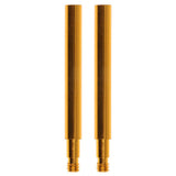Maxbell Maxbell 2pcs Cycling Bike Bicycle Presta Valve Extensions Extender 40mm Gold