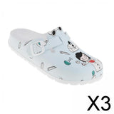 Maxbell 3xClog Mules Slipper Nursing Summer Beach Sandals Women Nurse Shoes 36 37