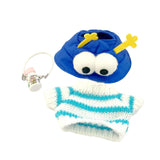 Maxbell Doll Clothes Stylish Party Gift Comfortable Adorable Decor with Small Kettle Blue Hat