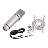 Maxbell Condenser Microphone Versatile Studio Mic for Gaming Music Production Vocals 5V16