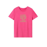 Maxbell Maxbell Womens T Shirt Summer Ladies Crewneck Shirt for Holiday Traveling Daily Wear M Rose Pink