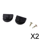 Maxbell 2xLeft Side Battery Cover Clips for Harley Sportster XL883 XL1200 48 72 04-18