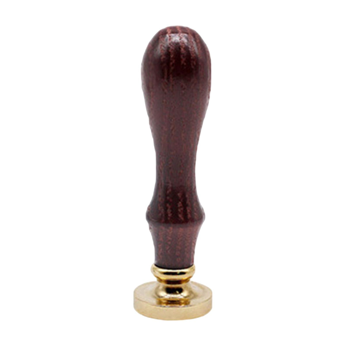 Maxbell Wooden Handle Sealing Wax Stamp Easy to Use for Notebooks Packages Envelopes B