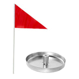 Maxbell Golf Putting Cup with Flag Stainless Steel for Yard Garden Putting Green Mat
