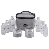 Maxbell Camping Condiment Jar Pepper Seasoning Cans Storage Spice Cruets 8 Pieces - Aladdin Shoppers