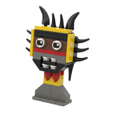 Maxbell Action Figure Building Blocks Room Decoration for Kids Ages 3+ Year Old Fans Yellow Black