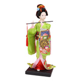 Maxbell Japanese Geisha Oriental Ancient Kabuki Lady Statue for Tabletop Shelf Home