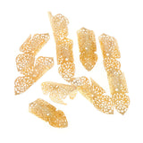 Maxbell 20pcs Dreadlocks Hair Tubes Beads DIY Braiding Clips Beard Pendants Charms