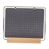 Maxbell Pin Organizer 6 Pages Travel Trading Pin Carrying Organization Storage Stand Gray