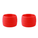 2 Pair Road Bike Drop Bar Fixed Gear Bicycle Handlebar Tape Bundle Ring 02