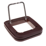 Maxbell Maxbell ABS Pet Cat Small Dog Puppy Magnetic Lock Flap Door Outdoor Alleyway Brown