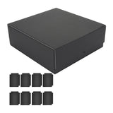 Maxbell Card Deck Case Card Storage Box for Collectible Basketball Cards Sport Cards gray Lining