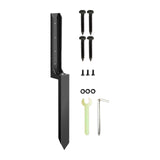 Maxbell Fence Post Repair Stake Replace Sturdy Accessories for Home Repairing Garden