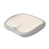 Maxbell Foam Seat Cushion Premium for Long Sitting Office Workers Car Drivers Beige Gray