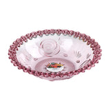 Maxbell Fruit Bowl for Kitchen Counter Decorative Bowl for Home Parties Dining Table Purple