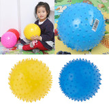2 Pieces 9 Inch Kids Knobby Bouncy Ball Yoga Massage Spiky Sensory Ball 01