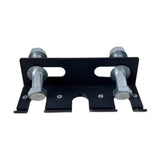 Maxbell Triple Barbell Holder for Squat Rack Metal Home Gym Accessory Gym Bar Hanger Black