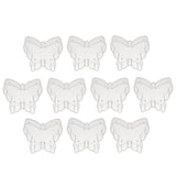 Maxbell 10x Clear Plastic Tealight Cups Cute Butterfly Candle Mold Wax Containers - Aladdin Shoppers