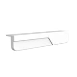 Touchless Opener Under Cabinet Home Cafe Tool Under Cabinet Foot Pull Handle White