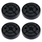 Maxbell 4 Pieces Generic Car Jack Pads Rubber Mats for Garage Rvs Vehicle Lifts