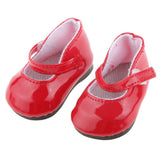 Maxbell Red Shoes for American Dolls
