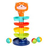 Maxbell Drop and Ball Ramp Toy Ball Run Ramp for Toys Gifts Children Girls and Boys