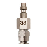 Maxbell Hpa Quick Disconnect Adapter Metal Heavy Duty Sturdy Fittings Coupler NPT Male  Straight