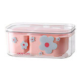 Maxbell Fruit Washing Bowl Colander Container Double Layer Stackable Draining Basket Pink