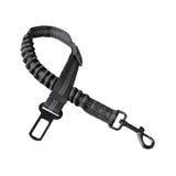 Maxbell Dog Car Safety Belt with Strong Elastic Belt for Small, Medium and Large Dog Black Buckle