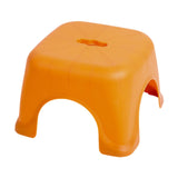 Maxbell Footstool Step Stool Decorative Foot Rest Stool for Doorway Bedside Entryway Yellow27cmx27cmx21cm