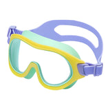 Maxbell Swimming Goggles Portable Swim Glasses for Long and Short Hair Kids Children