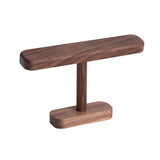 Maxbell Watch Display Stand Modern Wristwatch Rack Multifunctional Wood Watch Holder L Walnut