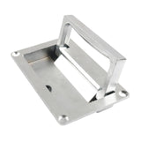 Maxbell Recessed Pull Handle Deck Hatch Accessories for Cabinet Furniture Chest Silvery