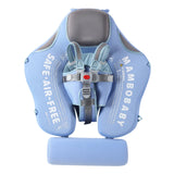 Maxbell Baby Swimming Float Swimming Trainer Water Toy Summer Swimming Hoop for Kids Blue