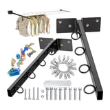 Maxbell Wall Mounted Clothesline Clothes Airer Laundry for Air Drying Clothing