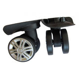 Maxbell 2x2Pcs 360 Swivel Luggage Replacement Wheels Suitcase Wheels for Trolleys Bags