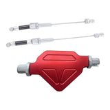 Maxbell Motorcycle Clutch Lever DIY Easy Installation Decorative Clutch Cable System Red
