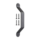 Barn Door Handle Gate Pull Carbon Steel Gate Handle for Closet Garage Drawer