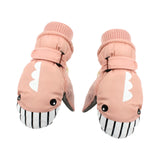 Maxbell Kids Winter Gloves Warm Thickened Gloves Snow Gloves for Skiing Snow Outdoor pink