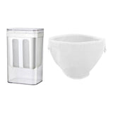 Maxbell Yogurt Maker Strainer Jar Versatile Gadget for Homemade Yogurt Dips Desserts 1100ml