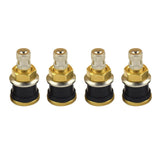 4pcs TR575 Tubeless Truck Clamp-In Valve Stem Brass Wheel Parts