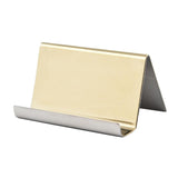 Maxbell 2xBusiness Card Holders Name Stand Collection Rack Organizer Champagne B