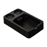 Maxbell Espresso Tamping Station Tamper Station Base for Worktop Coffee Bar Counters Black