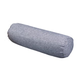 Maxbell Round Cylindrical Pillow Craft Supplies Bolster Cushion for Home Office Yoga Grey