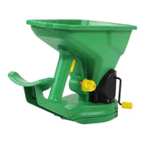Maxbell Hand Held Seed Spreader Easy Use 1.5L Ergonomic Handle Garden Supplies Green