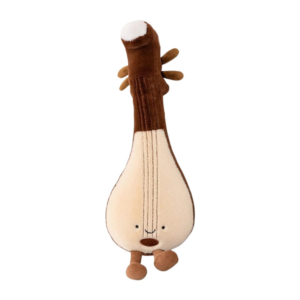 Maxbell Musical Instrument Plush Toy Creative Home Decor Versatile Musical Plush Toy Lute