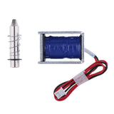 Maxbell DC 12V 2A Electric Magnetic Push Solenoid Lock for Doors Gates Cabinet