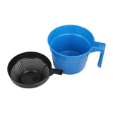 Maxbell Mesh Strainer Milk Strainer Cup Dairy Farm Use Ranch Milk Filter Cup for Cow